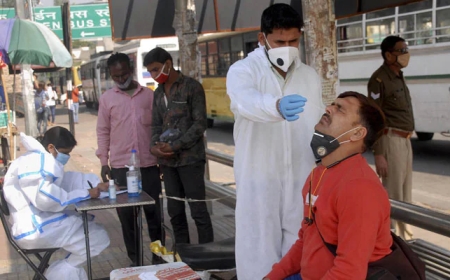 देश में कोरोना से 20 की मौत, 3207 एक्टिव केस