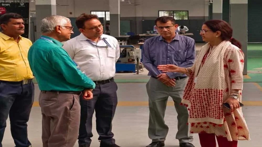 आईटीआई इंदौर में दिखा युवा पीढ़ी के कौशल का आत्मविश्वास
