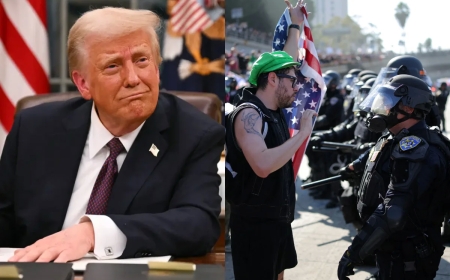 ट्रम्प ने लॉस एंजेलिस भेजे 2,000 नेशनल गार्ड्स