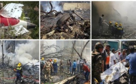 विमान हादसा-265 शव अस्पताल लाए गए, इनमें 241 विमान सवार