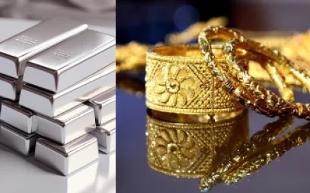 आज सोने में गिरावट, चांदी महंगी हुई