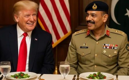 पाकिस्तान आर्मी चीफ ने कहा — ट्रम्प को नोबेल पुरस्कार मिलना चाहिए