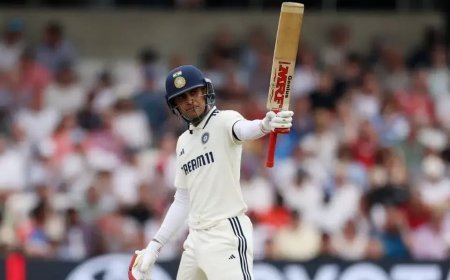 गिल ने कोहली और गावस्कर की बराबरी की” — पहले टेस्ट के पहले दिन में शुभमन गिल ने कप्तानी में शतक लगाया
