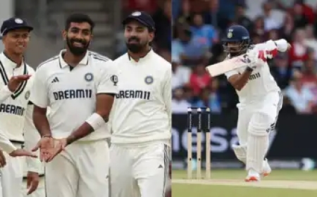 हेडिंग्ले टेस्ट – तीसरे दिन भारत की बढ़त 96 रन हुई