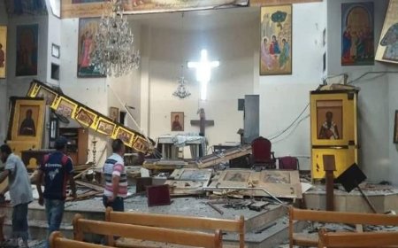 “सीरिया के चर्च में आत्मघाती हमला, अब तक 22 मौतें”