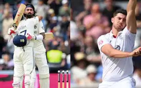 “लीड्स टेस्ट: भारत ने इंग्लैंड को 371 रन का टारगेट दिया” — राहुल और पंत की शतकीय साझेदारी से टीम का प्रभुत्व कायम