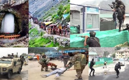 “अमरनाथ यात्रा की तैयारियों परखने सुरक्षा बलों की मॉक ड्रिल — जम्मू-कश्मीर में आपात स्थिति का अभ्यास”