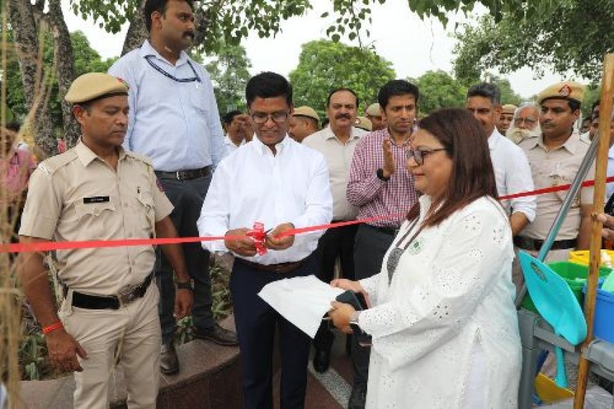 एनडीएमसी अध्यक्ष ने कनॉट प्लेस में कचरे को कम करने, पुनः उपयोग करने और रीसाइकिल करने को बढ़ावा देने के लिए रीसाइकिल मेला शुरू किया,