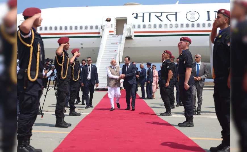 मोदी बोले-साइप्रस को यूरोप के प्रवेश-द्वार के रूप में देखा