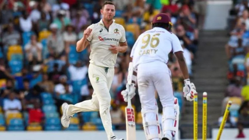 “ऑस्ट्रेलिया ने बारबाडोस में वेस्ट इंडीज को 159 रनों से हराया — तेज गेंदबाज़ी ने बनाया अंतर”