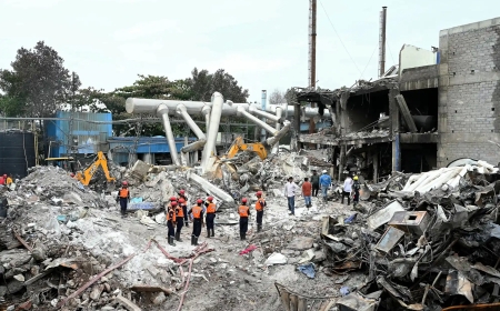 तेलंगाना की केमिकल फैक्ट्री ब्लास्ट में अब तक 36 की मृत्यु, कई गंभीर रूप से घायल; रेस्क्यू कार्य जारी”