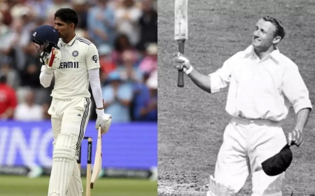 क्या शुभमन गिल तोड़ पाएंगे डोन ब्रैडमैन का 88 साल पुराना रिकॉर्ड?