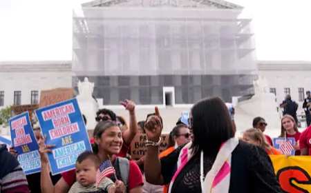 “ट्रम्प के जन्मजात नागरिकता आदेश पर रोक—फेडरल कोर्ट ने लगाया नेशनल ब्लॉक”