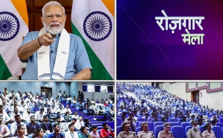 “16वाँ रोजगार मेला: पीएम मोदी ने 51,000 से अधिक जॉब लेटर बांटे”