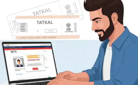 कल से आधार OTP से बुक होंगे तत्काल टिकट — Tatkal सिस्टम में बड़ी पारदर्शिता का कदम”