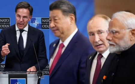 NATO प्रमुख मार्क रूटे का भारत‑चीन‑ब्राजील को 100% सेकेंडरी टैरिफ की चेतावनी, रूस से व्यापार जारी रखा तो भारी आर्थिक दंड”