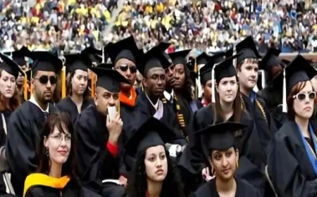 अमेरिका जाने वाले भारतीय छात्रों की संख्या 70% गिरी