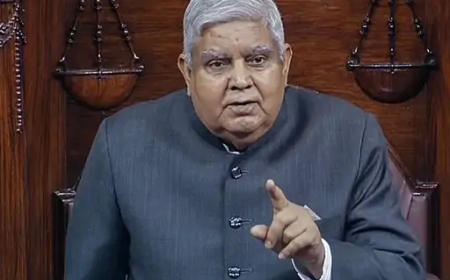 “राष्ट्रपति ने उपराष्ट्रपति जगदीप धनखड़ का इस्तीफा मंजूर किया”