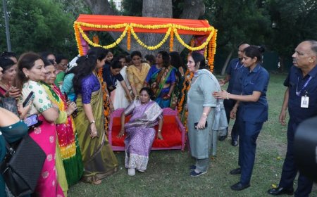 एनडीएमसी ने पीएसओआई क्लब, चाणक्यपुरी में हरियाली तीज उत्सव धूमधाम से मनाया,