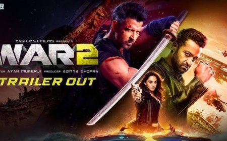 “‘War 2’ ट्रेलर रिलीज—ऋतिक रोशन vs Jr. NTR, Kiara Advani का दमदार एक्शन!”