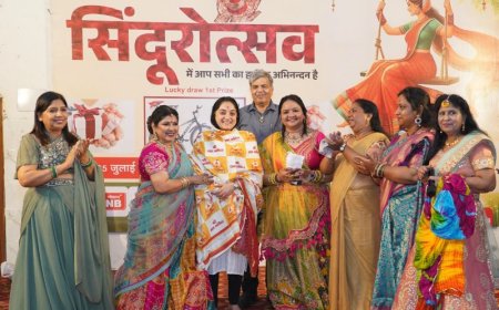 तीज महोत्सव ‘सिंदूर उत्सव’ — भव्यता, सौंदर्य और सनातन संस्कृति का दिव्य संगम