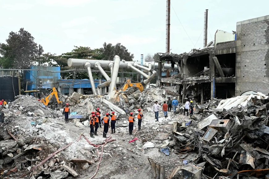 तेलंगाना की केमिकल फैक्ट्री ब्लास्ट में अब तक 36 की मृत्यु, कई गंभीर रूप से घायल; रेस्क्यू कार्य जारी”