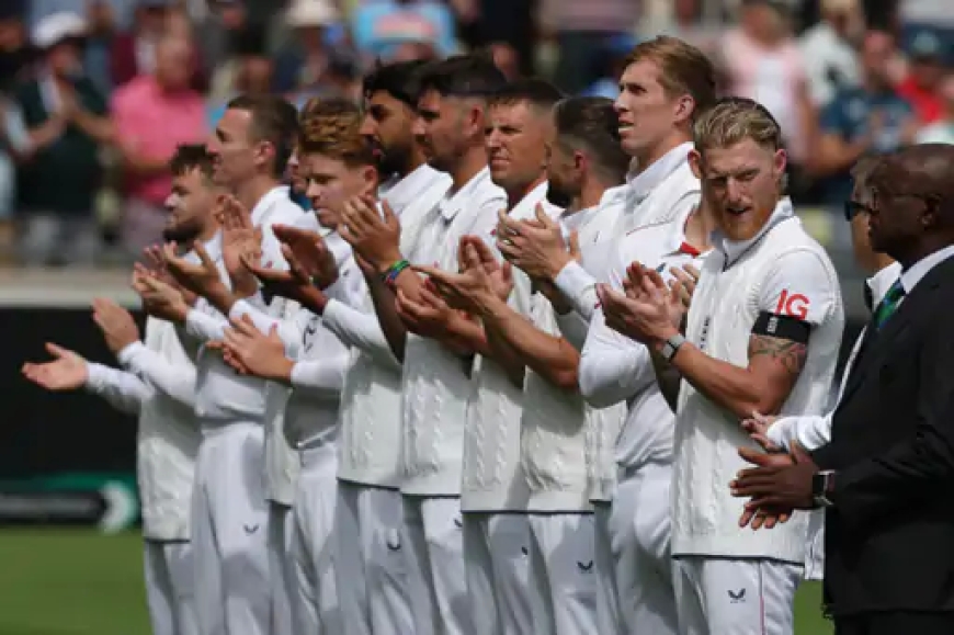 “बर्मिंघम टेस्ट में भारत और इंग्लैंड के प्लेयर्स ने काली पट्टी बांधकर दी श्रद्धांजलि”