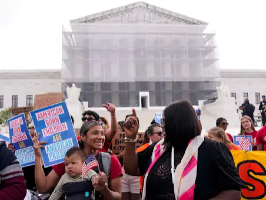 “ट्रम्प के जन्मजात नागरिकता आदेश पर रोक—फेडरल कोर्ट ने लगाया नेशनल ब्लॉक”