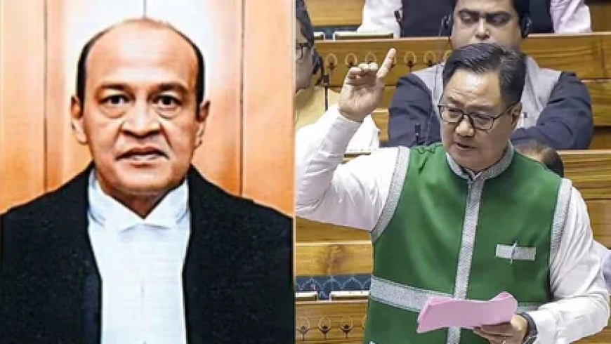 “रिजिजू बोले: जस्टिस यशवंत वर्मा के खिलाफ इस मानसून सत्र में महाभियोग प्रस्ताव आएगा”