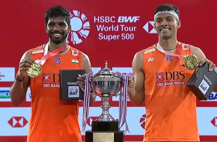 “चाइना ओपन में सात्विक-चिराग ने शानदार जीत दर्ज की”