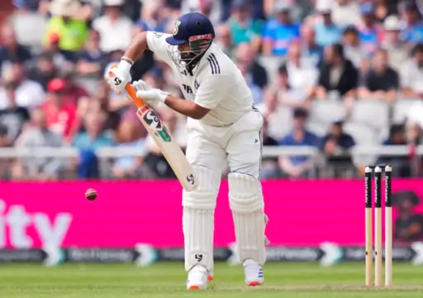 “लंगड़ाते हुए बैटिंग करने उतरे पंत ने फिफ्टी लगाई — इंग्लैंड के खिलाफ चौथा टेस्ट”