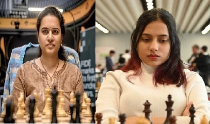 “FIDE विमेंस वर्ल्ड कप फाइनल: पहली बार दो भारतीय खिलाड़ी—कोनेरू हम्पी और दिव्या देशमुख”