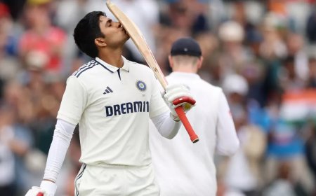 शुभमन गिल ने गावस्कर और सोबर्स का रिकॉर्ड तोड़ा — टेस्ट सीरीज में भारतीय कप्तान द्वारा अब तक के सबसे ज़्यादा रन
