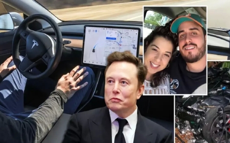 टेस्ला की ऑटोपायलट कार फिर हादसे का शिकार, जांच के घेरे में एलन मस्क की सेफ्टी तकनीक