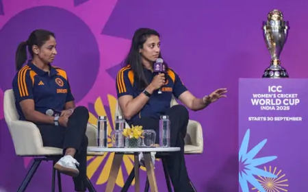 "हरमनप्रीत बोलीं – टीम वर्ल्ड कप सूखा खत्म करने को तैयार"