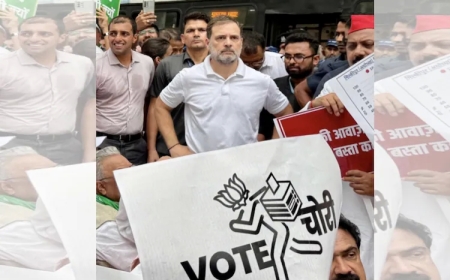 वोट चोरी’ पर चुनाव आयोग का तीखा पलटवार