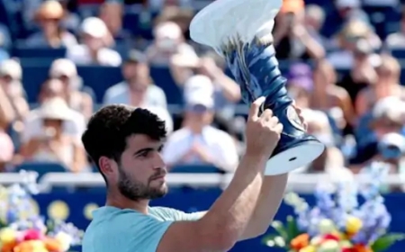 कार्लोस अल्काराज़ ने सिनसिनाटी मास्टर्स 2025 का खिताब जीता—फाइनल में जिनक साथी सिनर की बीमारी के कारण मैच बीच में रिटायरमेंट"