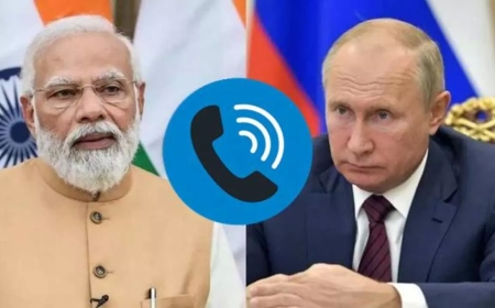 "पुतिन ने पीएम मोदी को फोन कर ट्रम्प से हुई बातचीत की जानकारी दी"