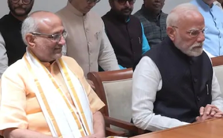 उपराष्ट्रपति चुनाव: NDA उम्मीदवार राधाकृष्णन ने भरा नामांकन