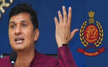 AAP नेता सौरभ भारद्वाज के घर ED का छापा