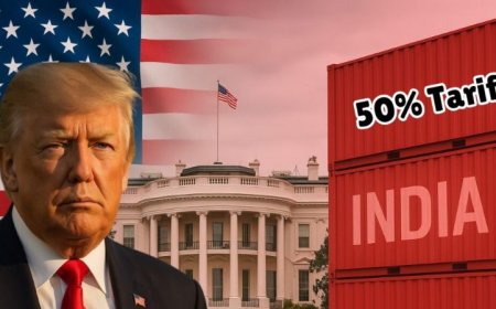 भारत पर कल से 50% अमेरिकी टैरिफ लागू