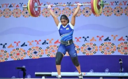 कॉमनवेल्थ वेटलिफ्टिंग चैंपियनशिप में भारत का शानदार प्रदर्शन