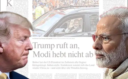 जर्मन अखबार का बड़ा दावा – पीएम मोदी ने ट्रम्प का फोन नहीं उठाया