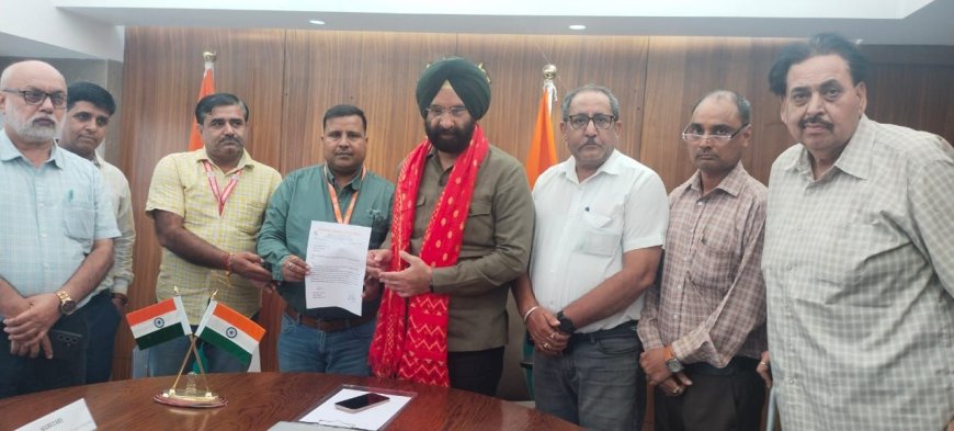 वर्किंग जॉर्नलिस्ट ऑफ इंडिया के प्रतिनिधिमंडल ने दिल्ली सरकार के कैबिनेट मंत्री मनजिंदर सिंह सिरसा से की मुलाकात