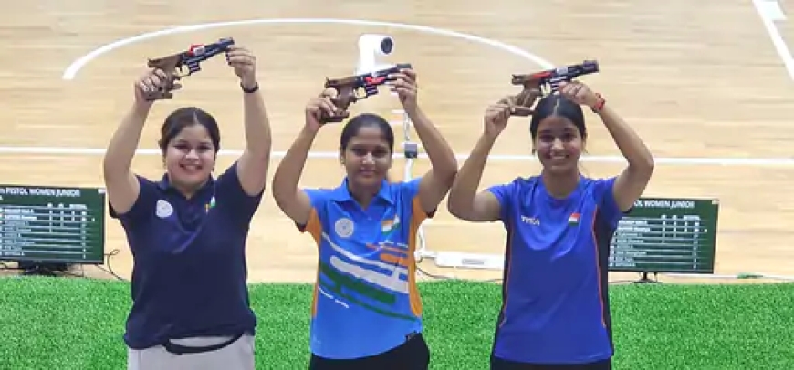 एशियाई शूटिंग चैंपियनशिप के आठवें दिन भारत ने जीते 8 पदक