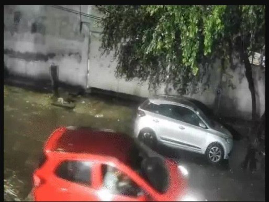 दिल्ली में नाबालिग ने कार से टक्कर के बाद शख्स को घसीटा, मची सनसनी