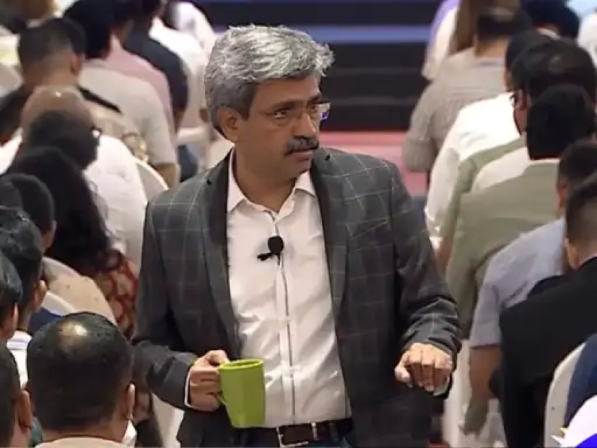 रेड के बाद साठे बोले- हमारा गुरुकुल स्टाइल लर्निंग सिस्टम