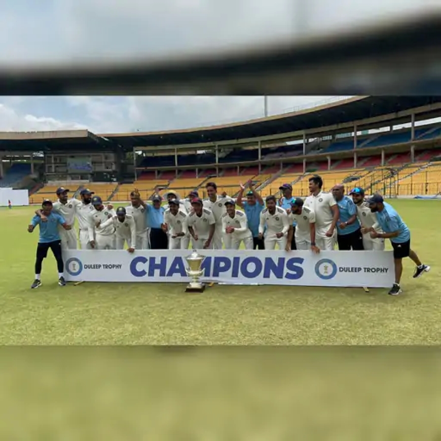 दलीप ट्रॉफी 2025: टॉस जीतकर नॉर्थ-ईस्ट जोन ने गेंदबाजी का फैसला किया