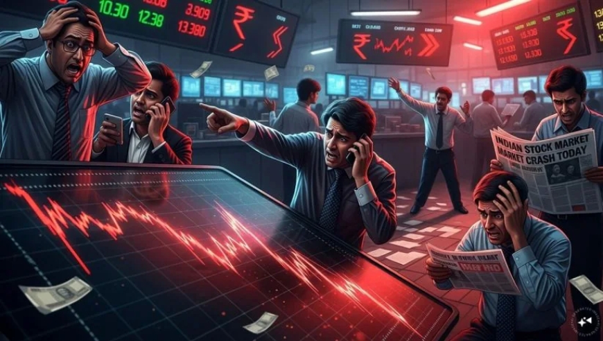 सेंसेक्स 706 अंक की गिरावट के साथ 80,081 पर बंद