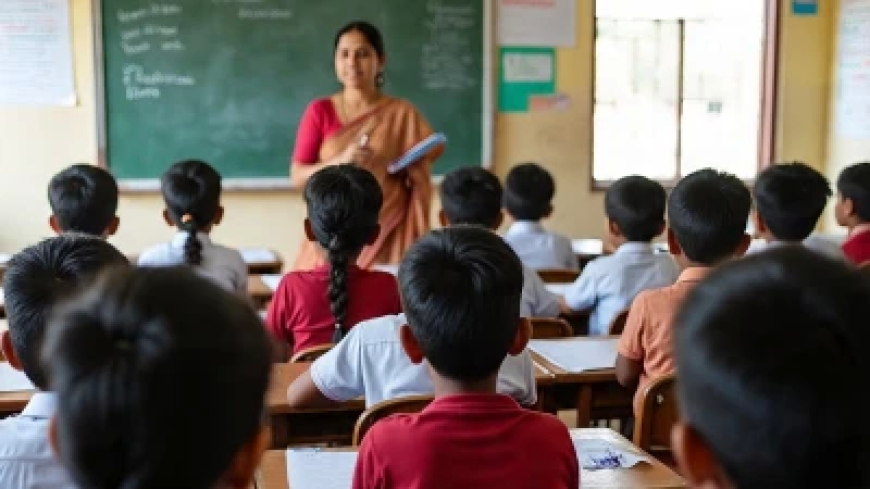 देश में पहली बार शिक्षकों की संख्या 1 करोड़ पार: शिक्षा क्षेत्र में ऐतिहासिक उपलब्धि